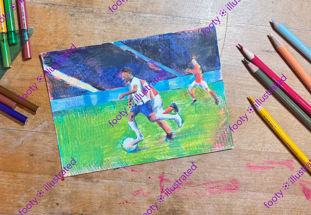 Framed Art Print, The Beautiful Game #3