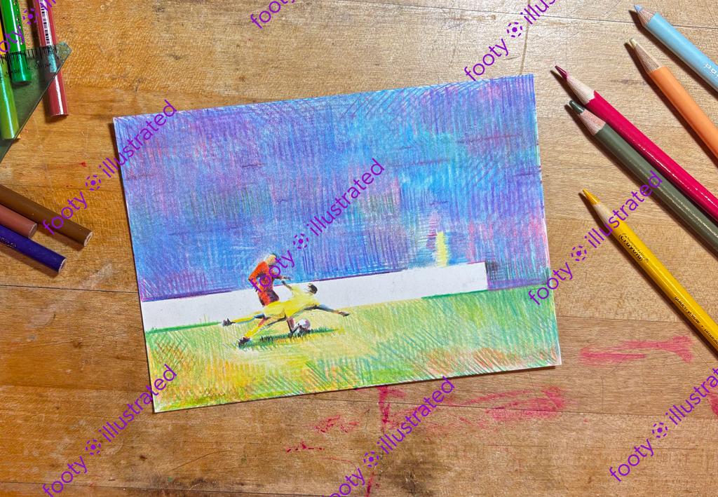 Framed Art Print, The Beautiful Game #4