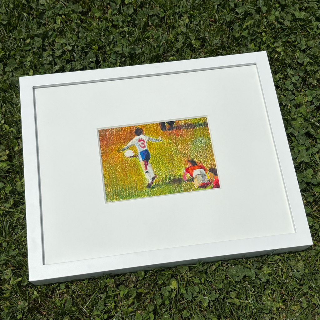 Framed Art Print, 'England's No. 3'